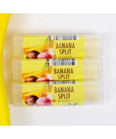 Good Earth Beauty Natural Lip Balm - Banana Split .15 Ounce - 3 Pack