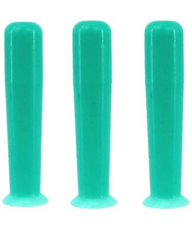 Soft Contact Lens Green Inserter Remover 3pc for Monthly and Daily Contact Lenses Suction Holder by Sports World Vision