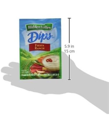 Buy 4x Hidden Valley Fiesta Ranch Dip Mix - Authentic USA Flavor for Delicious Dips | International Shipping Available - Buy Online on GoSupps.com