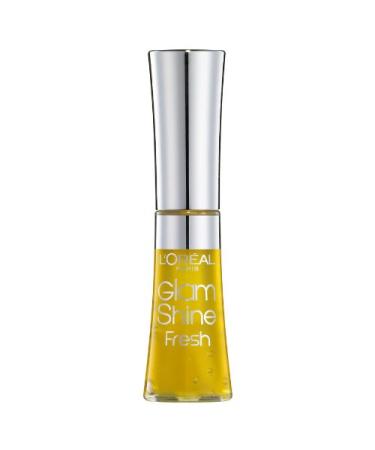 Loreal Paris Glam Shine Fresh No. 601 Aqua Lemon Tonic Colour: Transparent Yellow Content: 6ml Volume Lipgloss 1 piece