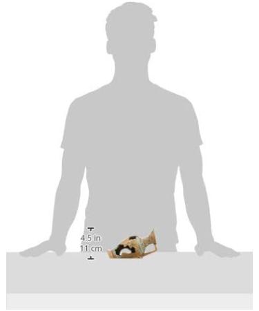 Rosewood Blue Ribbon Egyptian Urn Ornament - Elegant 1 Piece Decor for Home & Gifts | International Shipping - Buy Online on GoSupps.com