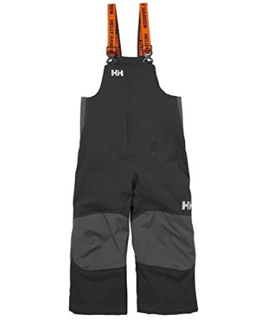 Helly-Hansen boys Kids Rider 2 Insulated Waterproof Windproof Breathable Bib Ski Pants 990 Black 5