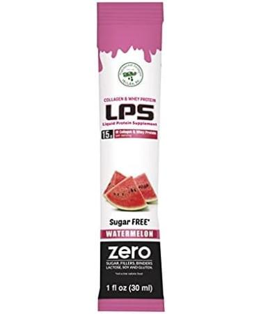 Nutritional Designs LPS Liquid Collagen & Whey Protein Supplement - Non-GMO Drink Sugar-Free - Promotes Healthy Skin & Hair for Men & Women Watermelon Single Serve (100 Packets) - Buy Online on GoSupps.com