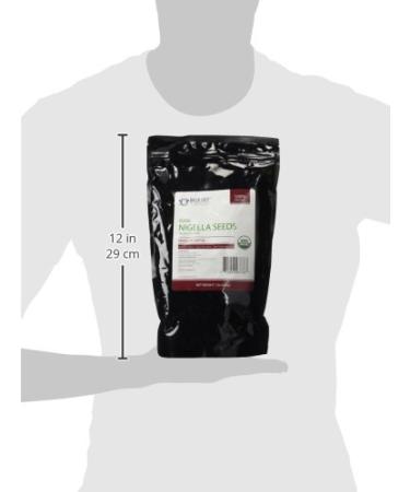 Blue Lily Organics Raw Nigella Black Cumin Seeds - 16oz/1lb Bag | Certified Organic, Non-GMO, Gluten Free | Healthy Spice with Antioxidant & Anti Inflammatory Qualities - Buy Online on GoSupps.com
