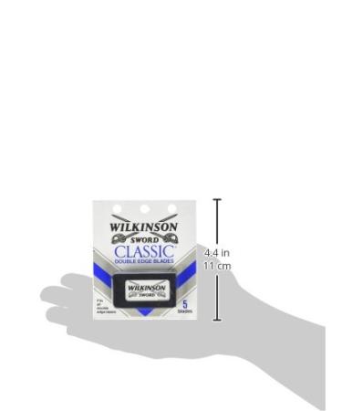 Schick Wilkinson Sword Double Edge Razor Blade Refills for Men - 5 Count | Premium International Shipping - Buy Online on GoSupps.com