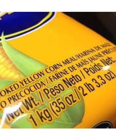 Premium Pre-Cooked Yellow Corn Flour - 1kg | Gluten-free and all-natural | Convenient pre-cooked formula | Authentic Corn Flavour | Consistent quality | Versatile usage - Buy Online on GoSupps.com