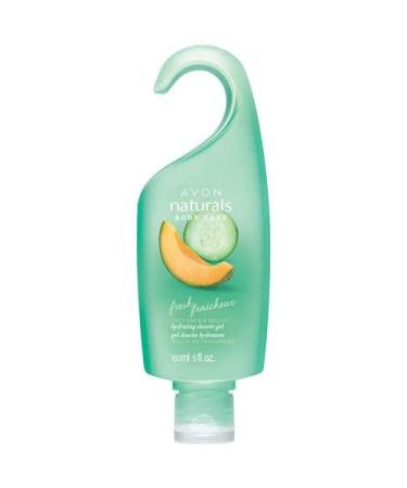 Avon Naturals Fresh Cucumber Melon Shower Gel - Body Wash Cucumber Melon 5 Fl Oz (Pack of 1)