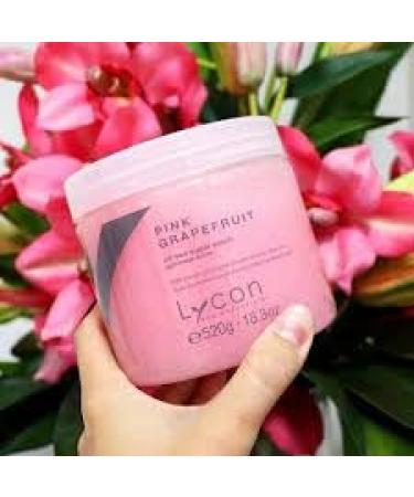 LYCON Oil-Free Pink Grapefruit Skin Body Scrub 520g | Exfoliating Sugar Paste for Glowing Skin | International Shipping Available - Buy Online on GoSupps.com