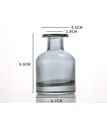 150ml Refillable Glass Diffuser Bottle - Aromatherapy Containers for Essential Oils DIY Fragrance Sticks & Handicraft Decoration (Gray) - Buy Online on GoSupps.com