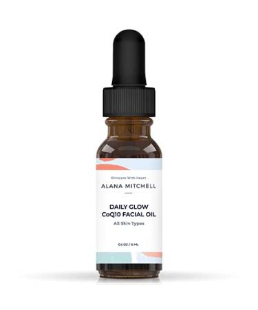 Alana Mitchell Daily Glow CoQ10 Facial Oil Radiant Anti-Aging Moisturizing Nourishing