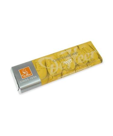 De Heer 24 x White Chocolate Bar 75 g