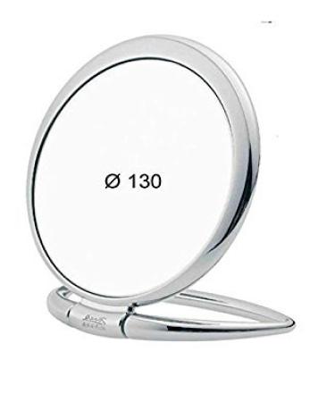 J neke Folding Mirror Triple 130 mm Silver