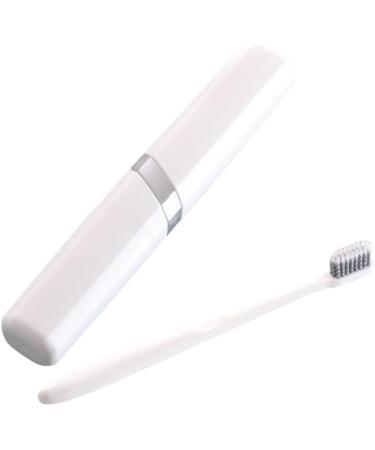 Gatuida Travel Toothbrush Organizer - Premium Toothbrush Case for Adults | Durable & Portable PP Holder in White - Buy Online on GoSupps.com