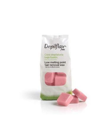 DEPILFLAX Depylator Wax Low Pink 4AB 1000 g Black Standard