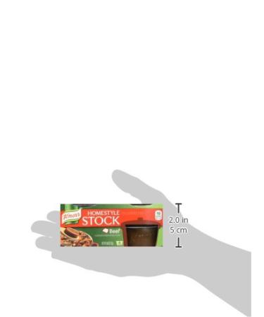 Knorr Homestyle Stock For a Flavorful Beef Stock Beef Low-Fat and MSG-Free  4 Count (Pack of 4) - Buy Online on GoSupps.com