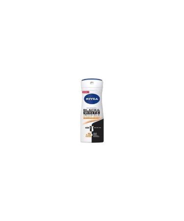 Invisible Black and White Clear Deodorant 150ml spray by Nivea