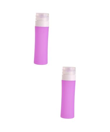 FRCOLOR Travel Shampoo Containers Silicone pot jars Shampoo Tubes container empty silicone containers Sample Jars containers cosmetic jars Disposable wash bottle travel