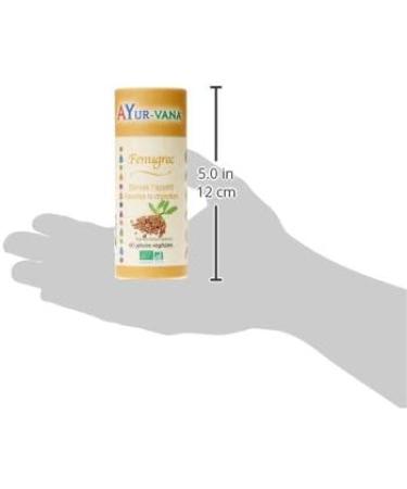 Ayur-Vana Fenugreek Bio Pill Box of 60 Capsules - Buy Online on GoSupps.com