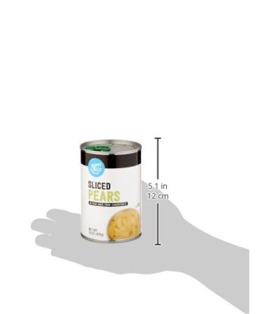 Happy Belly Sliced Pears in Juice From Concentrate 15 oz - Amazon Brand - Buy Online on GoSupps.com