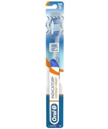 Oral B Indicator Contour Clean Soft Toothbrush - Pack of 1 (Number 40) - Buy Online on GoSupps.com