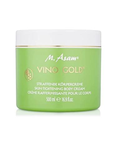 M. Asam Vino Gold Skin Tightening Body Cream   Body Lotion with Lifting Properties  contains Shea Butter & Slimming Complex that helps target cellulite  skin care  16.9 Fl Oz