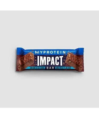 MyProtein Impact Dark Chocolate Sea salt 12x64g (768g) - Buy Online on GoSupps.com