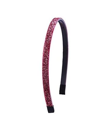 DIY Glitter Hair Bands - 8-Piece Set for Women Men & Girls | Gentle Touch Headgear in 8 Colors - Buy Online on GoSupps.com