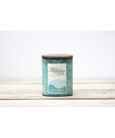 Blue Coastal Breeze Waters Edge Jar Candle 9 Oz Home Fragrance Accessories