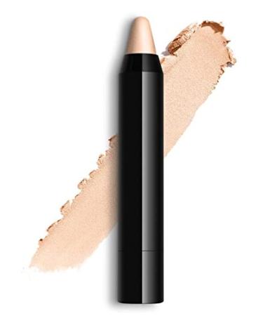 O.E.B Professional Makeup - Eyebrow Highlighter and Definer  Soft & Creamy HD Crayon  Instantly Illuminates  Opens and Lifts Eyes  Made in USA - Champagne Beige