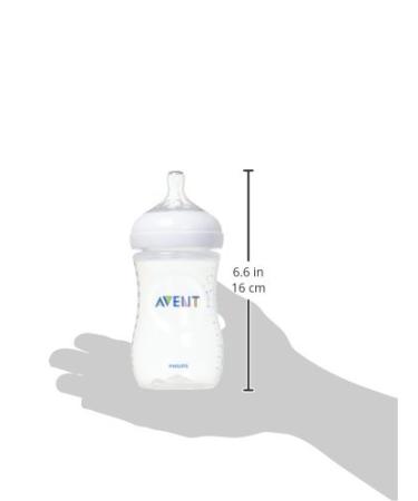 Philips Avent Natural Baby Bottle 9oz - 1 Pack - BPA-Free, Clear | Trusted Brand - Buy Online on GoSupps.com