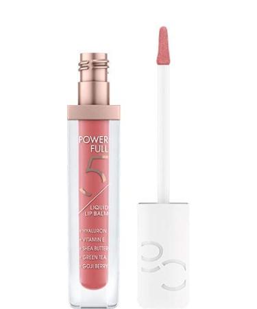 Catrice Powerfull 5 Liquid Lip Balm - Plumping & Hydrating Formula with Vitamin E, Shea Butter, Hyaluronic Acid, Green Tea & Goji Berry Extract - Lightweight & Intensely Hydrating - Gluten Free & Paraben Free - Buy Online on GoSupps.com