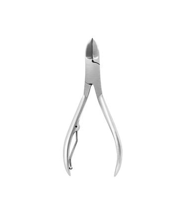 WOMO Manicure Nail Nippers Satin Stainless Steel 11 cm Black Regular Contemporary