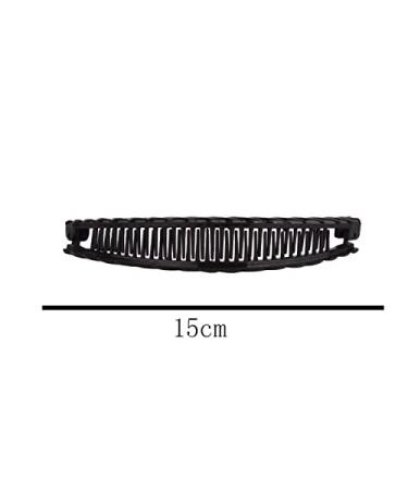 Buy Cuhair 3x8 cm Banana Hair Clip - Stylish Ponytail Holder for Women | International Shipping - Buy Online on GoSupps.com