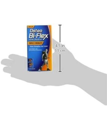 Osteo Bi-Flex Joint Health Triple Strength â€“ 40 Coated Tablets for Ultimate Joint Support - Buy Online on GoSupps.com
