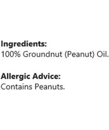 veenas KTC Groundnut Oil | 5L | Cooking Oil | Groundnut Seed Oil | Deep or Shallow Frying Oil | For Nutritious Diet |Vegan | Gluten-Free | Bulk Bottle - Buy Online on GoSupps.com