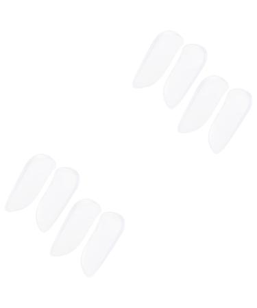 FOMIYES 4 Pairs Living Walking Leg Orthosis Eight-Leg Orthopedic Correction Shoe Inserts Heel Wedge Shoe Insert Supination Inserts Heel Correction Insole Legs Heel Pads