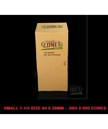 ORIGNAL CONES PREE ROLLED IN BULK BOXES (BIO ORGANIC HEMP PRE - ROLLED CONES SMALL 1-1/4-26X84mm X 900) BIO ORGANIC HEMP PRE - ROLLED CONES SMALL 1-1/4 - 26X84mm X 900 - Buy Online on GoSupps.com
