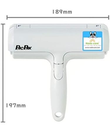 Nado Care Pet Hair Remover - Self Cleaning Lint Roller for Furniture, Carpets, Bedding, Clothing - Dog & Cat Fur Remover - Couch, Car Seat Hair Removal - Buy Online on GoSupps.com