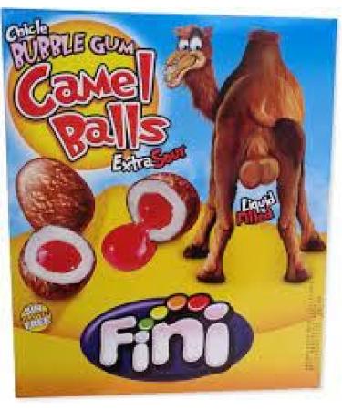 Camel balls liquid filled extra sour bubblegum x 200 full retail box