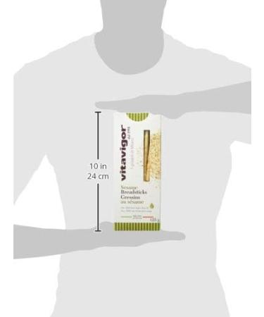 Vitavigor Sesame Breadsticks 125 Grams 125 g (Pack of 1) - Buy Online on GoSupps.com