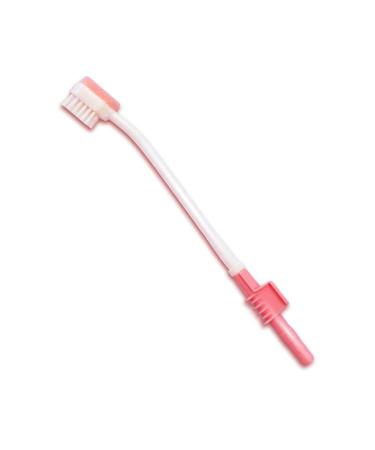 MUNKCARE Suction Swabs Toothbrush- Elderly Suction Toothbrush Oral Swabs with Suction Sponge 100 counts Pink