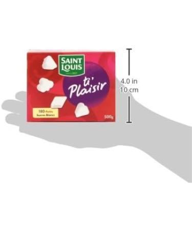 Saint Louis Ti'Plaisir Sugar Pieces 180 Sugars Pack 500 g - Buy Online on GoSupps.com