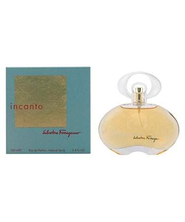 Salvatore Ferragamo Incanto Eau de Parfum Spray for Women 3.4 Ounce Sandalwood 3.4 Fl Oz (Pack of 1) - Buy Online on GoSupps.com