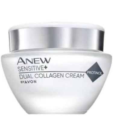Avon Anew Sensitive+ Protinol Dual Collagen Face Cream 50ml NEW Boxed - Plus 5 Beauty 1st Ltd Gift Voucher - Buy Online on GoSupps.com
