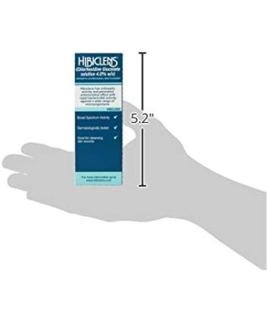 Hibiclens Antimicrobial 4 oz Soap Skin Cleanser - 4% CHG - Home & Hospital Use - 4 Fl Oz - Buy Online on GoSupps.com