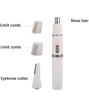 dongzhibin Nose hair trimmer precision trimmer for nose ears and eyebrows portable white easy to clean 867 - Buy Online on GoSupps.com