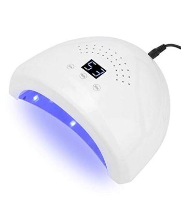 48W Intelligent Nail Lamp LED UV Gel Curing Lamp Nail Polish Dryer Manicure Tool(01)