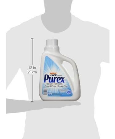 Purex Free and Clear Liquid Detergent for Sensitive Skin 2.03 Liters Purex Free and Clear 2.03 l (Pack of 1) - Buy Online on GoSupps.com