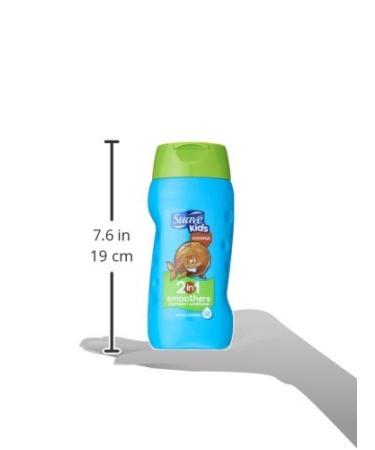 Suave Kids 2-in-1 Shampoo & Conditioner - Cowabunga Coconut - Nourishing Hair Care for Kids - 12 oz - Fast International Shipping - Buy Online on GoSupps.com