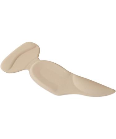 Premium Heel Cushion Inserts for Men - Anti-Wear PU Comfort Breathable Support for Plantar Fasciitis & Pain Relief - Flannel Apricot Medium - Buy Online on GoSupps.com